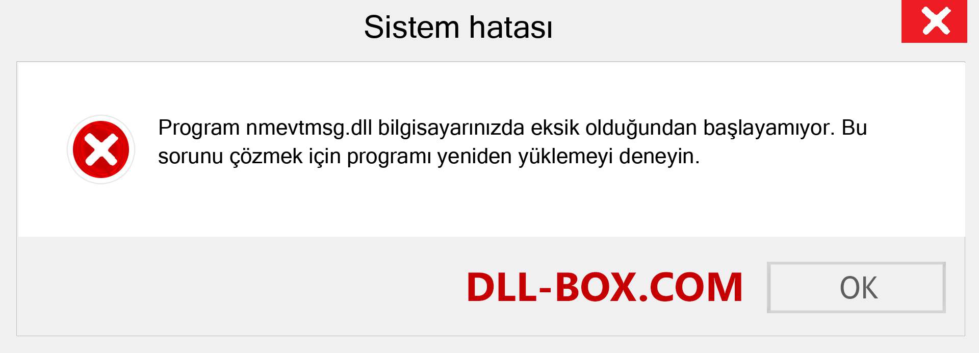 nmevtmsg.dll dosyası eksik mi? Windows 7, 8, 10 için İndirin - Windows'ta nmevtmsg dll Eksik Hatasını Düzeltin, fotoğraflar, resimler